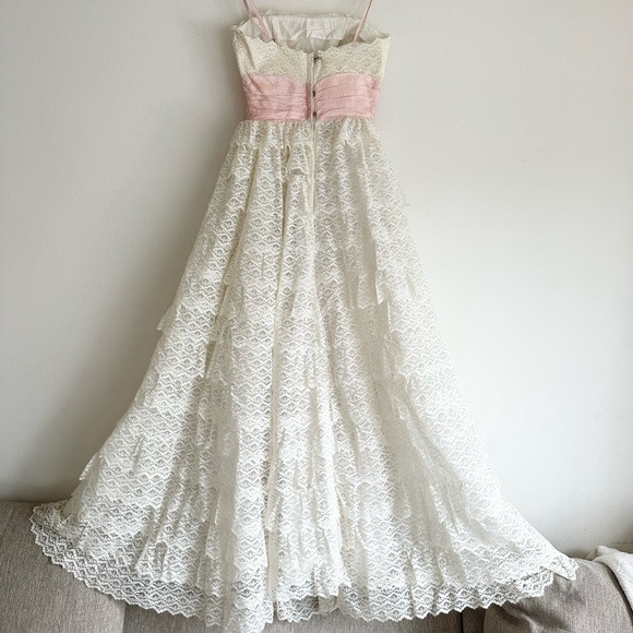 Vintage 1950’s Party Dress Wedding Gown - Picture 8 of 12